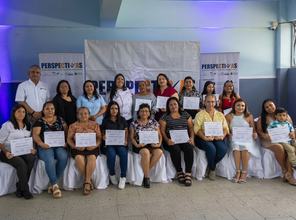 80 personas migrantes retornadas demuestran que regresar es reinventarse. 