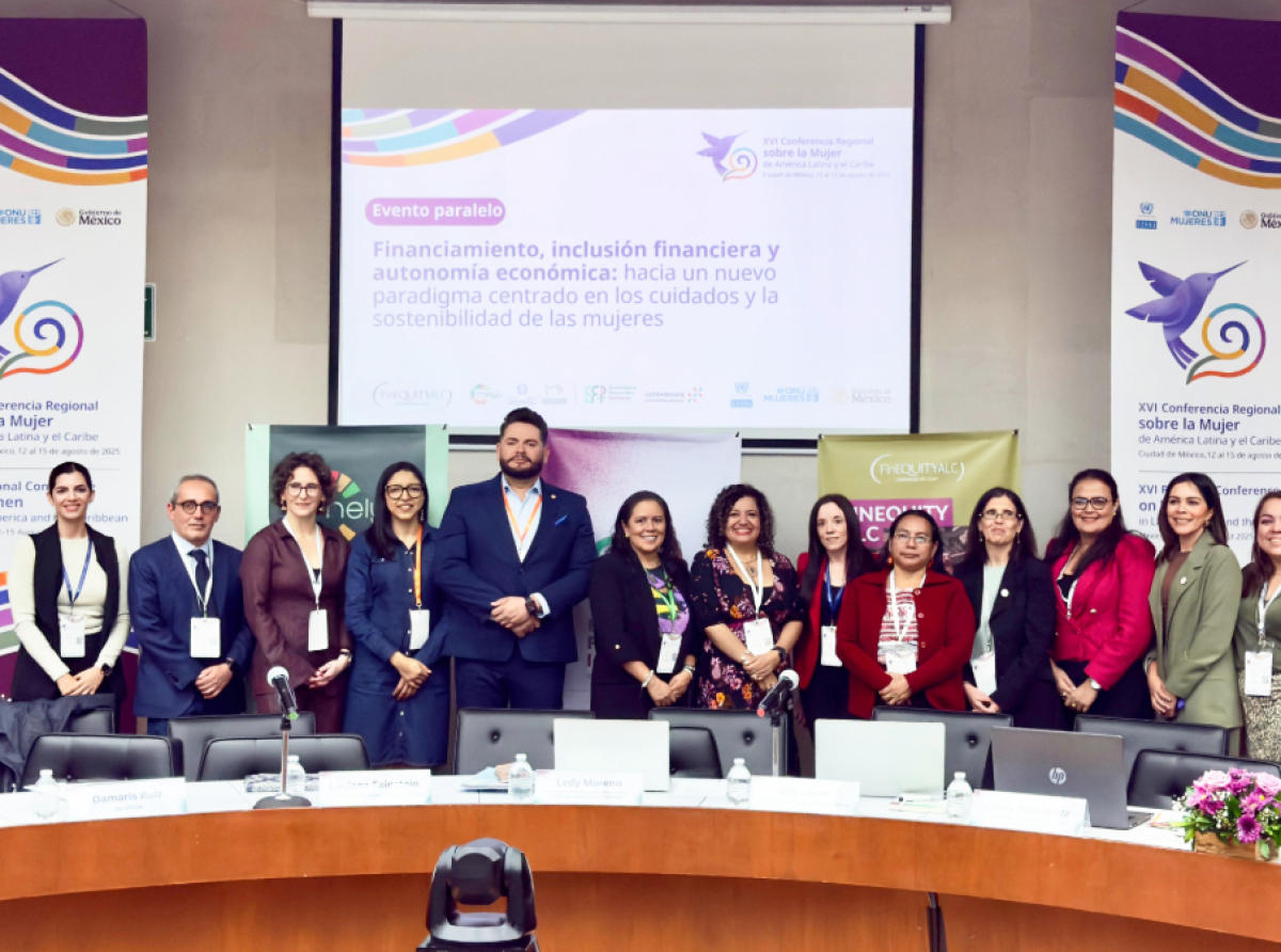 Abordamos la importancia del cuidado en la XVI Conferencia Regional sobre la Mujer de América Latina y el Caribe.