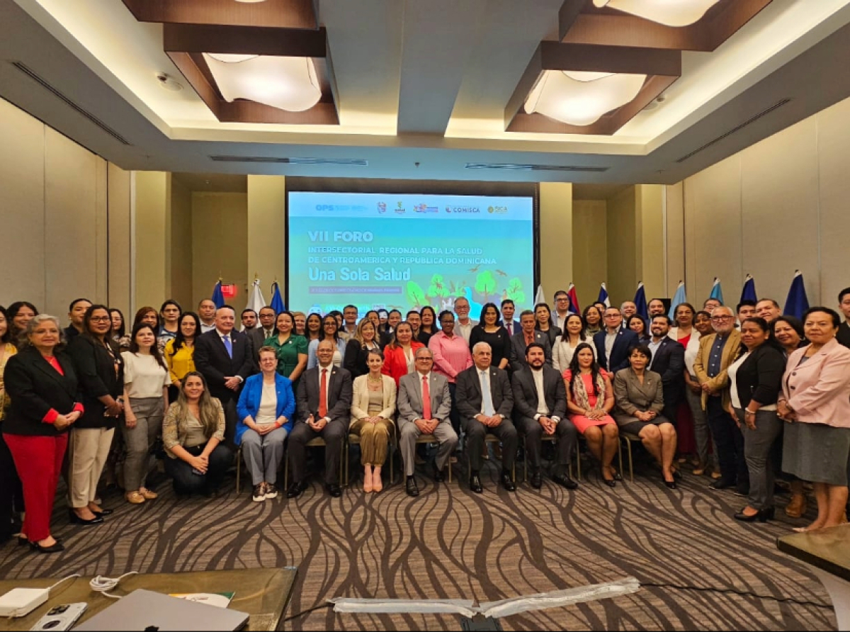 Participamos en el VII Foro Intersectorial Regional para la Salud de Centroamérica y República Dominicana.