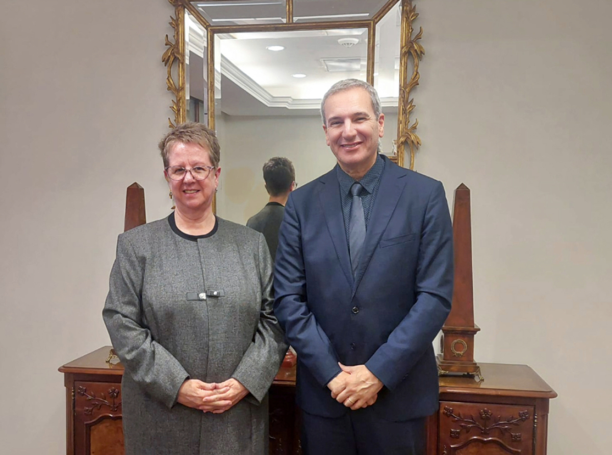 Dialogamos con la OIT sobre acciones de colaboración conjuntas.