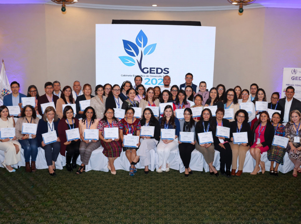Acompañamos a Guatemala en el fortalecimiento de las Mesas Técnicas del Gabinete de Desarrollo Social. 