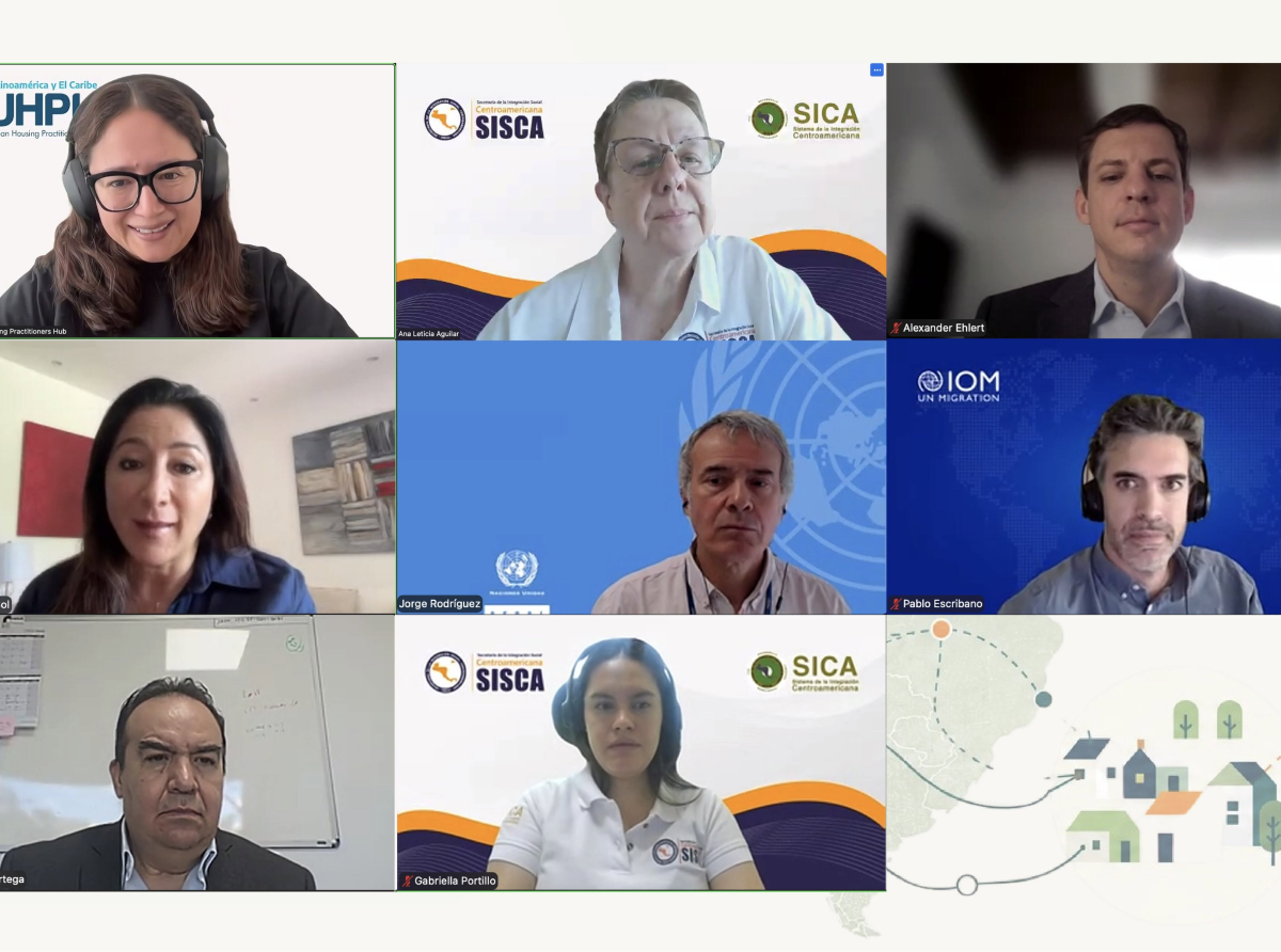 Junto al proyecto PERSPECTIVAS y UHPH impulsa el diálogo regional sobre movilidad humana y acceso a la vivienda