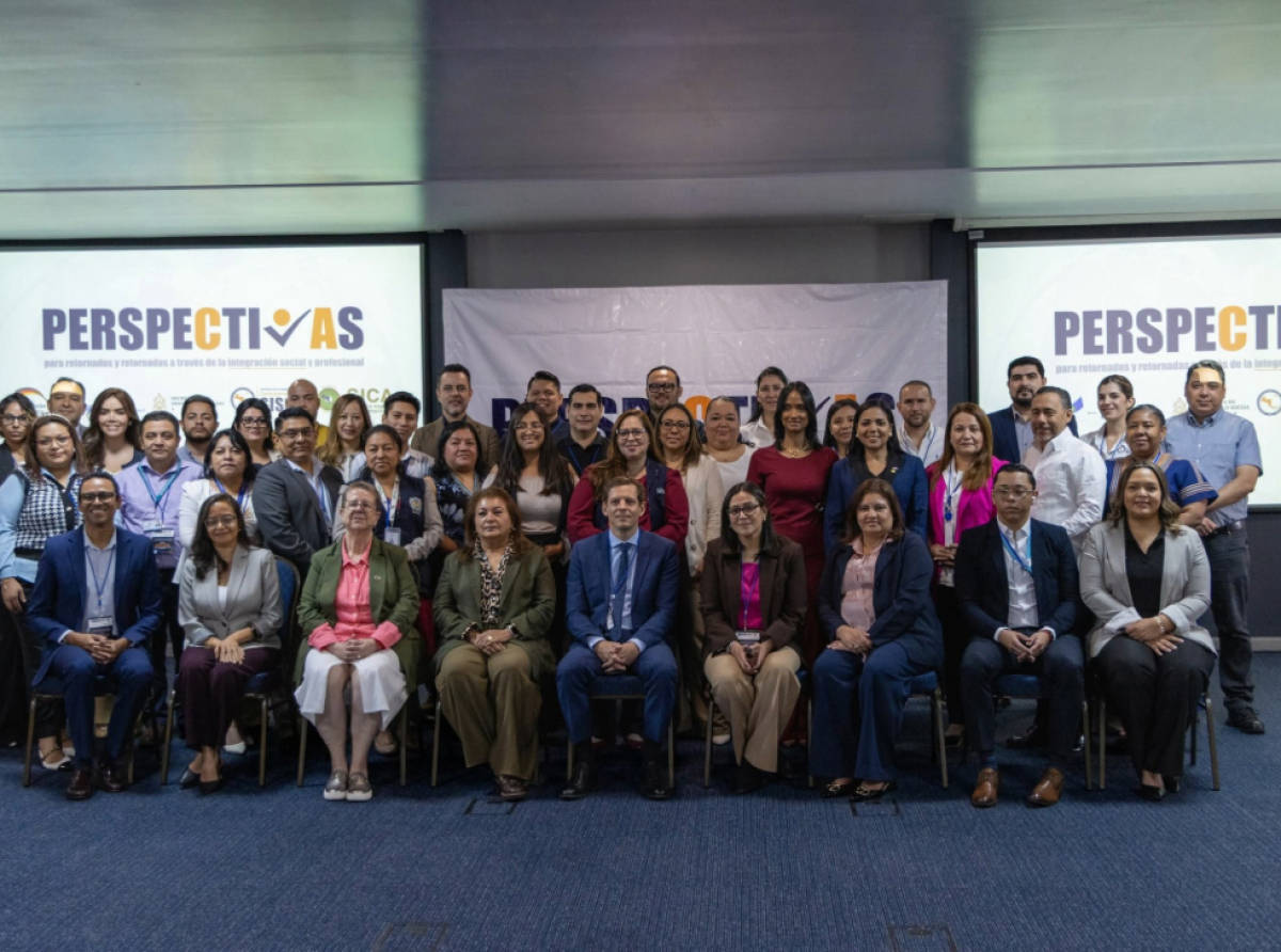 Apoyamos el intercambio regional de buenas prácticas para fortalecer la reintegración sociolaboral de personas migrantes retornadas.