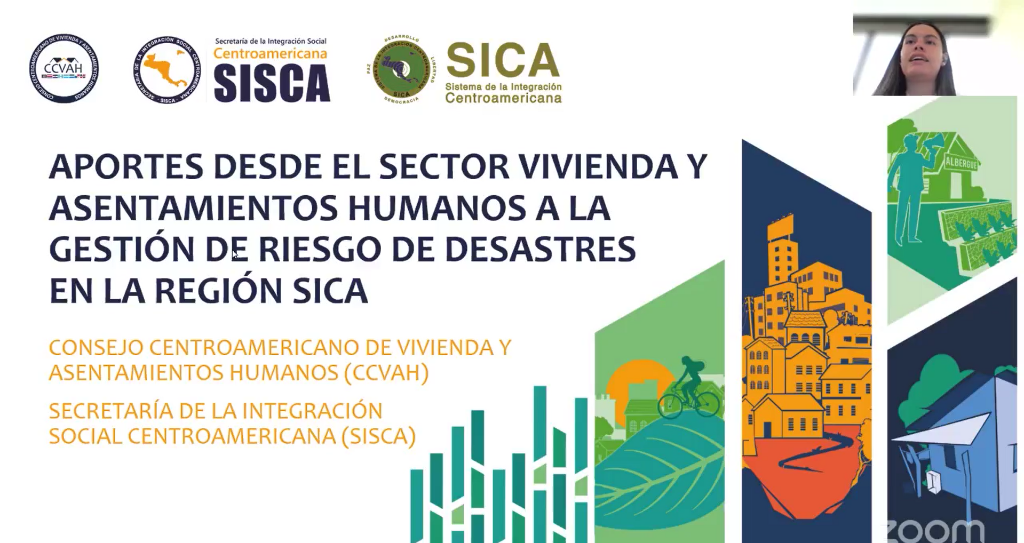 Dimos a conocer nuestros esfuerzos en materia de Gestión de Riesgo de Desastres desde el enfoque de vivienda. 